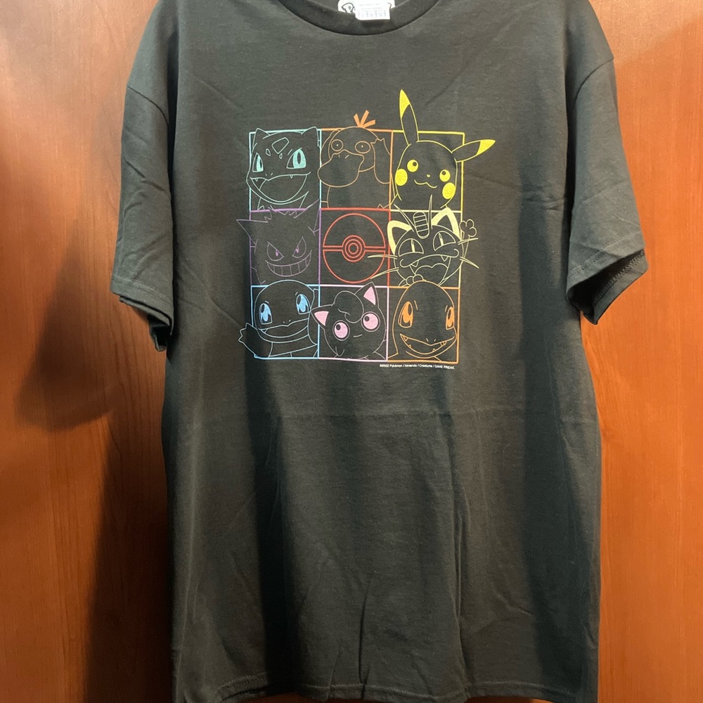 Pokemon Black T-Shirt , brand new